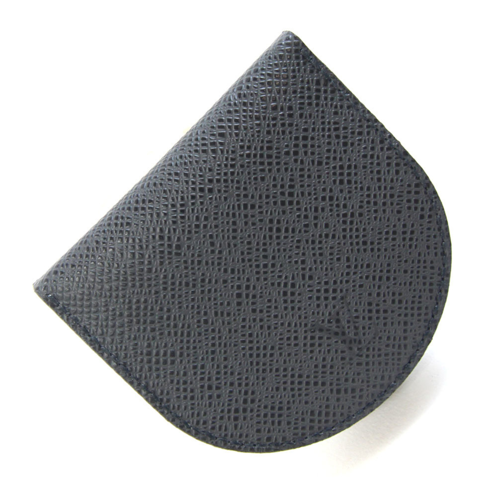 Louis Vuitton Taiga Porte Monnaie Cuvette M64422 Ardoise Coin Purse Mini Wall...